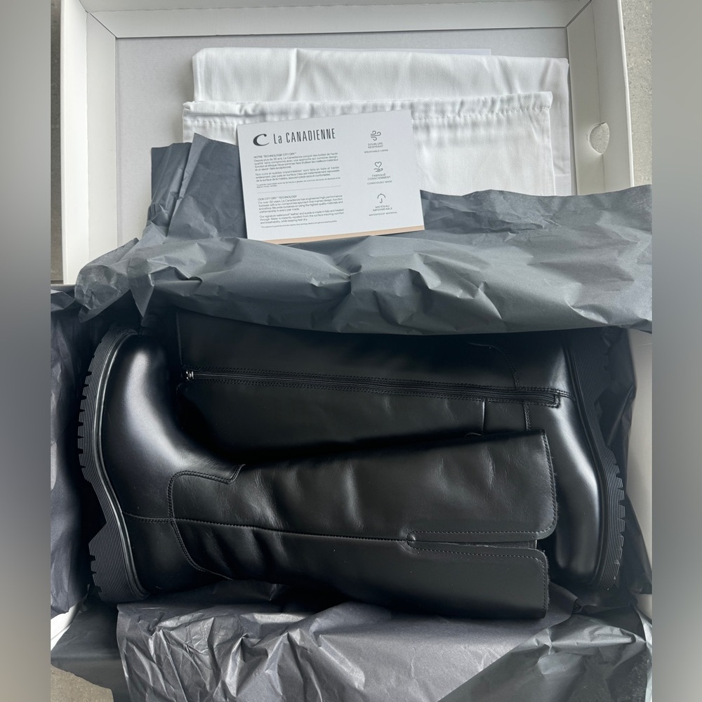 La Canadienne Helene Sherling Lined Boots- NEW IN BOX NEVER WORN